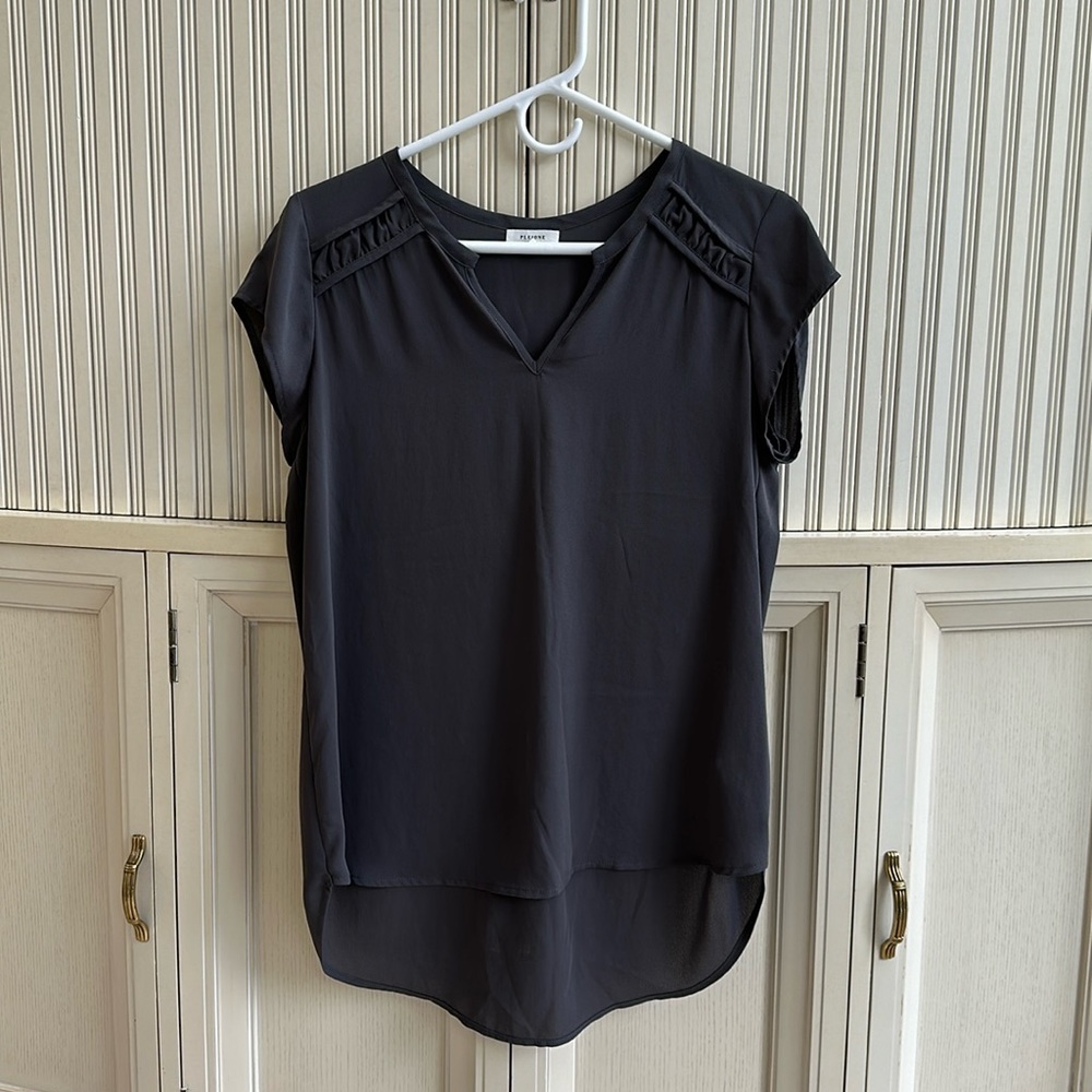 Pleione Gray Blouse
